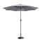 Nature Spring Nature Spring 9 Foot Patio Umbrella- Auto Tilt, Gray 373357WJL - alternate 1